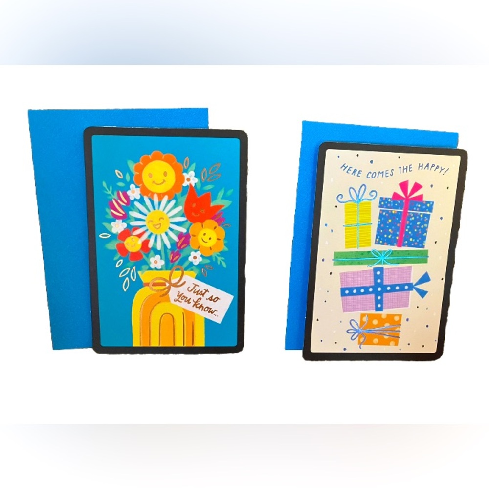 Hallmark Venmo cards for Just Because - birthday- wedding-graduation